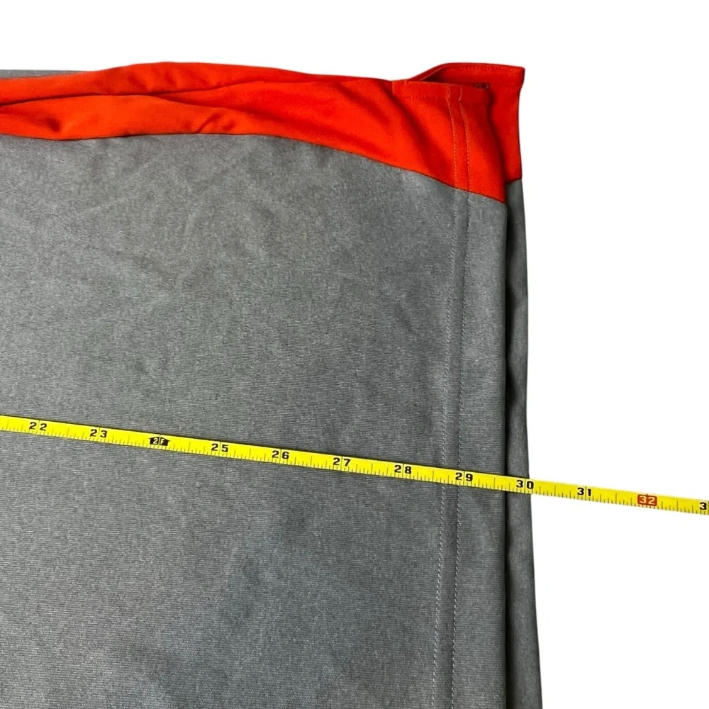 Under Armour NWT Men's Gray and Orange Heat Gear Golf Polo Large Men’s Shirt - Picture 5 of 9